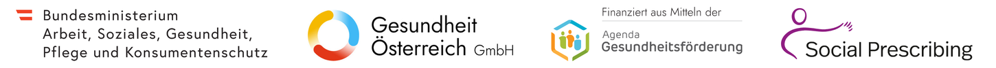Bundesministerium für Arbeit, Soziales, Gesundheit, Pflege und Konsumentenschutz; Gesundheit Österreich GmbH; finanziert aus Mitteln der Agenda Gesundheitsförderung; Social Prescribing